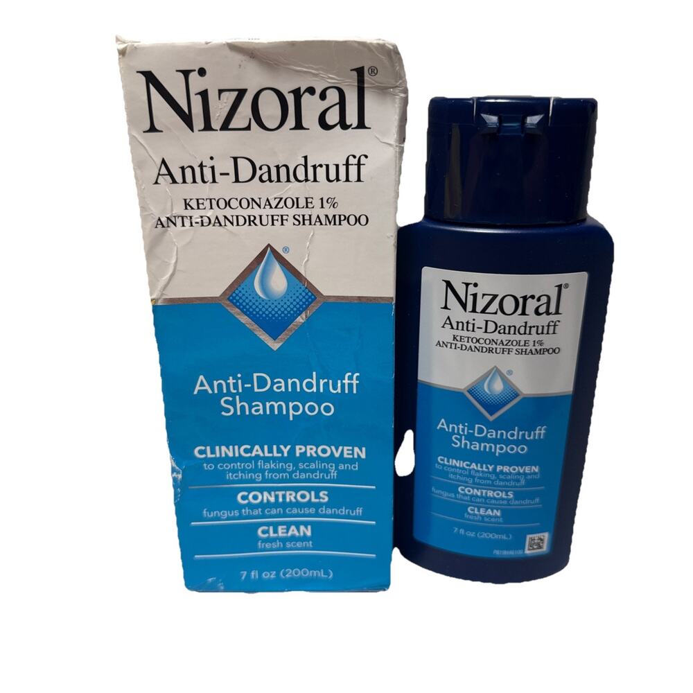 Nizoral - Anti-Dandruff - Shampoo Cleans & Controls - Fresh Scent - 7 fl oz
